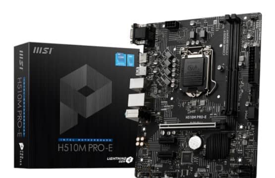 MSI H510M PRO-E Intel LGA1200 M-ATX Motherboard