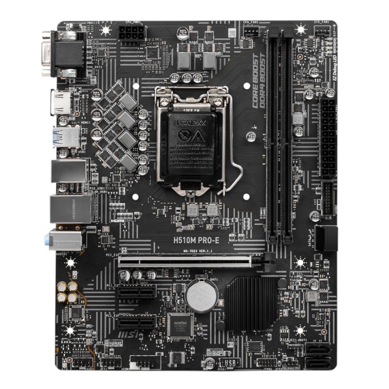MSI H510M PRO-E Intel LGA1200 M-ATX Motherboard - Image 5