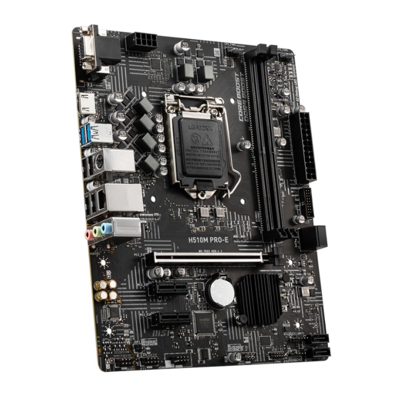MSI H510M PRO-E Intel LGA1200 M-ATX Motherboard - Image 4