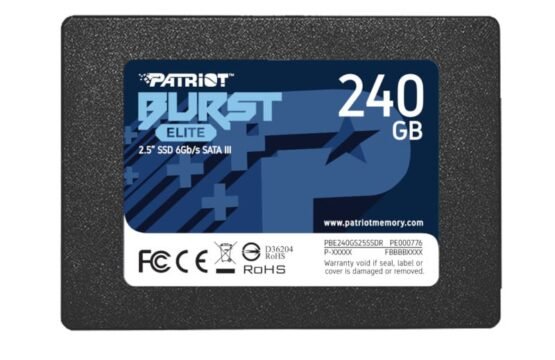Patriot Burst Elite 240GB 2.5″ SSD