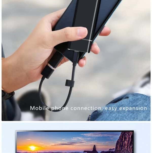 Portable SSD 1TB External Hard Disk High Speed Solid State Drive USB3.1 Type-C Storage Device - Image 4