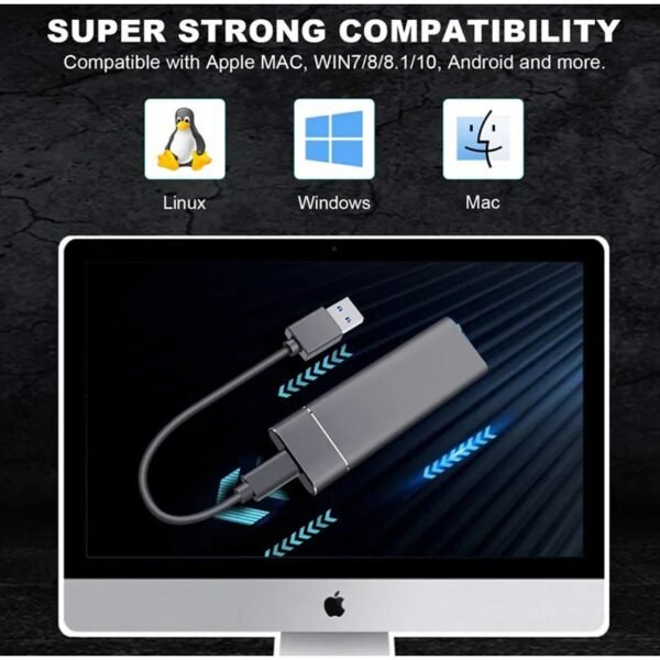 Portable SSD 1TB External Hard Disk High Speed Solid State Drive USB3.1 Type-C Storage Device - Image 11