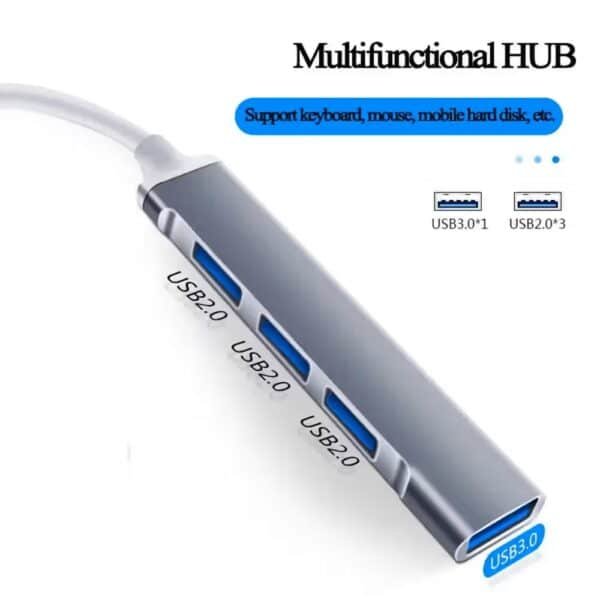 USB 3.0 5/8 Port Hub OTG Adapter 5Gpbs High Speed USB 3.0 2.0 Splitter 3.5 Audio - Image 5