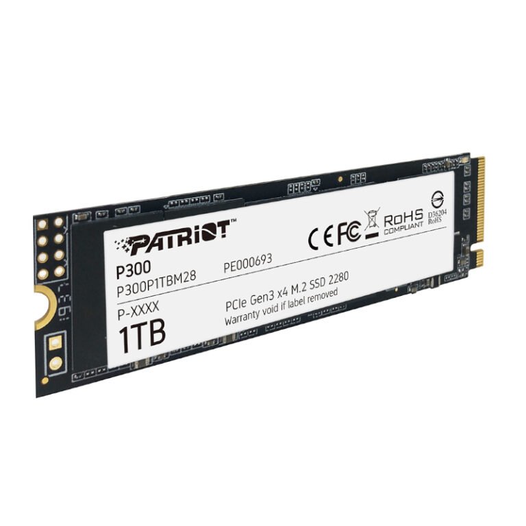 Patriot P300 1TB M.2 PCIe NVMe SSD m.2